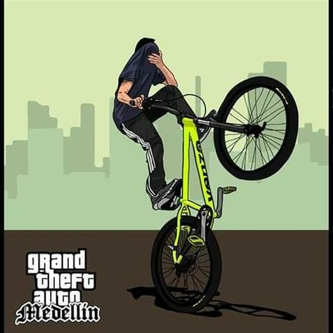 Logo Sepeda, 90s Rap Aesthetic, Bike Logo, Stunt Bike, Valentino Rossi 46, Electric Dirt Bike, Manchester City Football Club, Cartoon Artwork, Image Swag