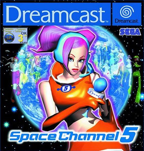 Space Channel 5, Space Channel, Game Cover, Pinball Machine, Arcade Games, Cover Art, Hair, Art