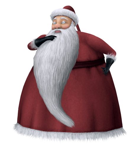 Santa Claus -  Nightmare before Christmas Oogie Boogie Song, Nightmare Before Christmas 2, Sandy Claws, Nightmare Before Christmas Characters, Disney Png, Nightmare Before Christmas Tattoo, Tim Burton Characters, Kingdom Hearts Ii, Christmas Tattoo