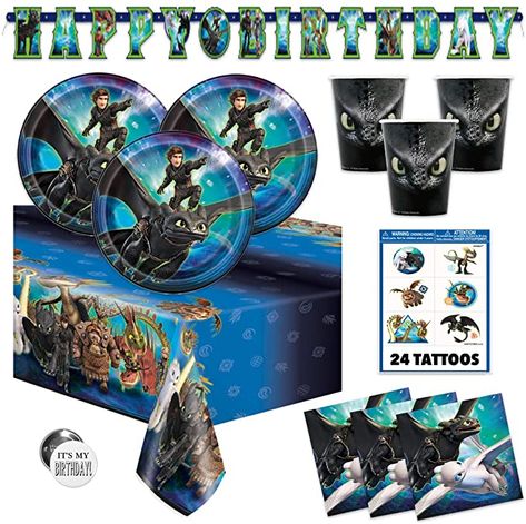 Dragon Birthday Theme, Httyd Party, Toothless Party, Dragon Birthday Parties, Dream Kids, Birthday Party Set, Dragon Birthday, Dragon Party, Dragon Trainer