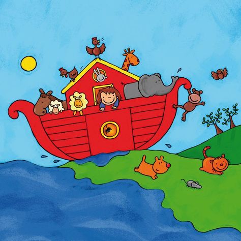 De ark van Noach: Kathleen Amant Infant Curriculum, Elmer The Elephants, Snowflake Craft, Activity Room, Noah S Ark, Kid Rock, Noah's Ark, Kids Clipart, Noahs Ark