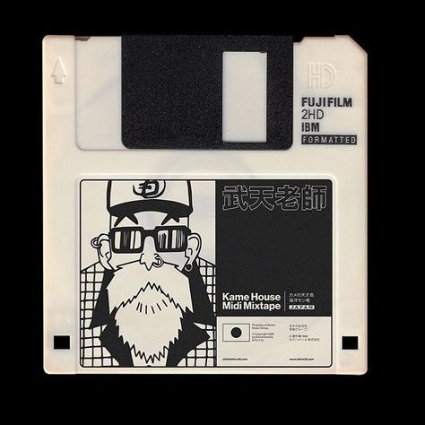 @attico36 #acidgraphix #acid #graphicdesign Kame House, Floppy Disk, Mixtape, Nintendo