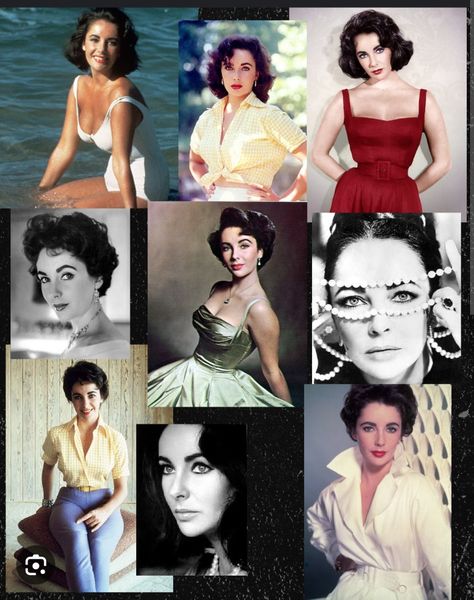 Theatrical Romantic Makeup, Elizabeth Taylor Style, Romantic Makeup, Theatrical Romantic, Elizabeth Taylor, Makeup Art, Style Icon, Image Types, Fashion Inspo