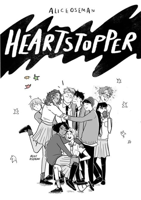 Heartstopper Posters Vintage, Heart Stopper Poster, Heartstopper Prints, Dsmp Poster, Heartstopper Poster, Comic Poster, Easy Canvas Art, Poster Room, Book Posters