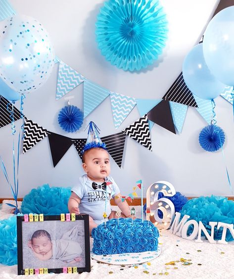 Half Birthday Quotes, 5 Months Birthday, 6 Month Birthday Decoration Ideas, 6th Month Birthday Ideas, 6months Birthday Ideas Boy, Half Birthday Decoration Ideas, 6 Months Birthday Decoration Ideas, Half Birthday Ideas For Boys, Half Birthday Baby Boy