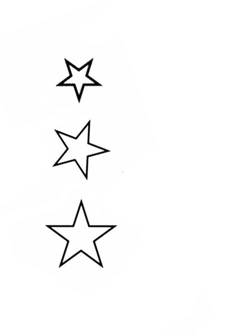 Star Minimalist Tattoo, Star Outline Tattoo, Minimalist Star Tattoo, Joestar Tattoo, Simple Star Tattoo, Ster Tattoo, Self Made Tattoo, Papa Tattoo, Swag Tattoo