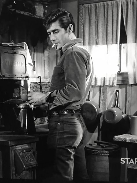 Robert Fuller Jess Harper cowboy western Laramie TV shows Robert Fuller Actor, Glory Road, Jeffrey Hunter, Clint Walker, Bill Elliott, Robert Fuller, Handsome Cowboys, Tv Westerns, The Virginian