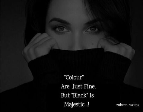 Black Colour Lover Quotes, Black Photo Caption, Black Colour Captions Instagram, Black Color Captions, Queendom Aesthetic, Black Colour Quotes, White Color Quotes, Black Color Quotes, Caption For Girls