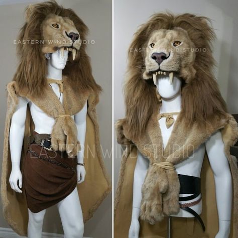 Roman Aquilifer, Lion Headdress, Diy Jewelry Charms, Puppets Diy, Lion Costume, Roman Legion, Animal Hide, Bride Of Christ, Disney Princess Dresses