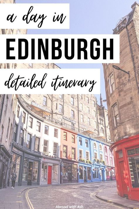 If you only have one day in Edinburgh, read this post! My detailed itinerary takes you to all the must-visit Edinburgh sights in the most efficient logistical order. We can't waste a moment with only a day in Edinburgh...so follow along! *downloadable PDF and Google Maps* #edinburgh #scotland #travel Edinburgh Things To Do, Edinburgh Map, Travel Edinburgh, Edinburgh Itinerary, Camping Scotland, Edinburgh Scotland Travel, Things To Do In Edinburgh, Scotland Travel Guide, Edinburgh Travel