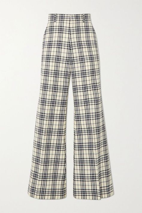 Checked Pants, Tartan Pants, Gucci Pumps, Check Pants, Gucci Outfits, Fashion Trends Winter, Alessandro Michele, Dr Closet, Winter Trends