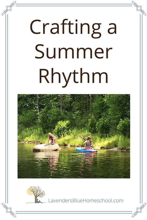 Crafting a summer rhythm that feels just right to your family begins with asking the question, "how do I want this summer to feel?" Summer Rhythm, Waldorf Summer, Waldorf Kids, Waldorf Curriculum, Summer Homeschool, Waldorf Homeschool, Seasonal Living, Waldorf Education, Peaceful Parenting