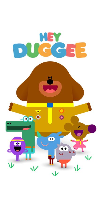 Hey Duggee Wallpaper, Hey Duggee Characters, Butter Burgers, Baby Disney Characters, Hey Duggee, Diy Birthday Decorations, Nick Jr, Chip Bags, Disney Scrapbook