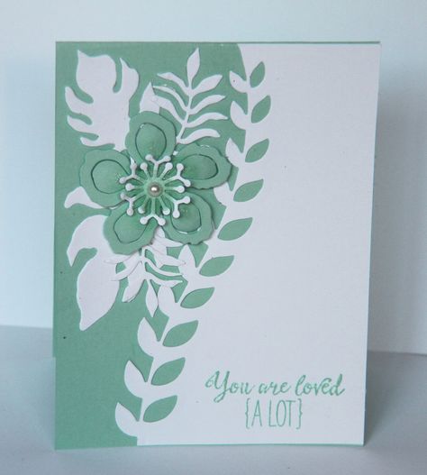 Be creative and spend time with friends stamping holiday cards and paper crafts.  This blog is a creative guide for using Stampin' Up! products. Stampin Up Botanical Builder Framelits, Botanical Builder Framelits Dies, Handmade Cards Diy, Stamping Up Cards, Get Well Cards, Handmade Birthday Cards, Botanical Flowers, Floral Cards, Stamping Up