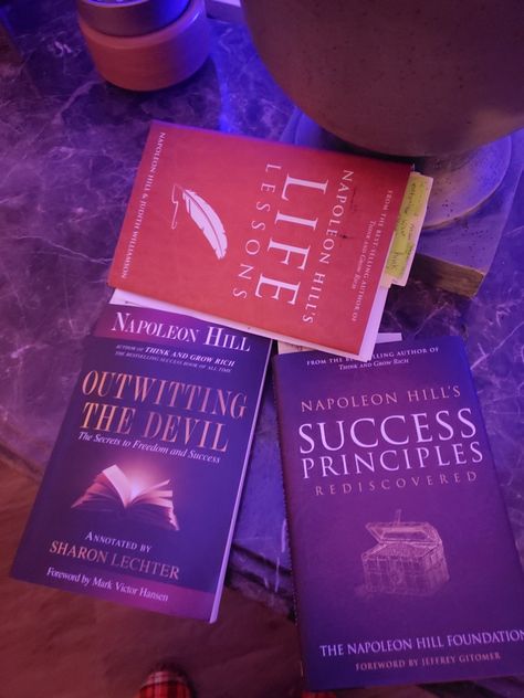 Napoleon Hill great read 🤓 Napoleon Hill Books, Best Self Help Books, Think And Grow Rich, Napoleon Hill, Self Help Books, Poetry Books, Best Self, Self Help, Foundation