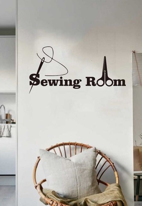 Tips For Organizing, Sewing Workshop, Sewing Room, Sewing, Wall