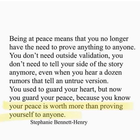 Your Peace Quotes, Peace Meaning, Wise Words Quotes, Peace Quotes, Empowerment Quotes, Positive Self Affirmations, Reminder Quotes, Healing Quotes, Deep Thought Quotes