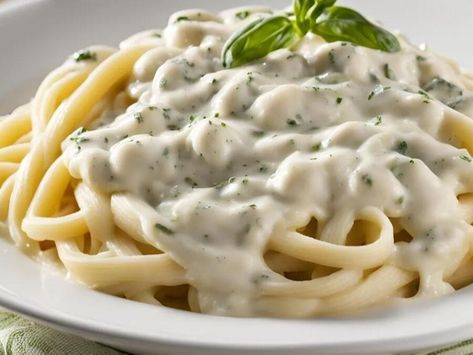 Homemade Olive Garden Alfredo Sauce: Creamy and Delicious | The Foodie Fix | NewsBreak Original Olive Garden Fettuccine Alfredo Recipe, Olive Garden Fettuccine Alfredo, Olive Garden Fettuccine, Boursin Cheese Pasta, Olive Garden Alfredo Sauce Recipe, Alfredo Fettuccine, Olive Garden Alfredo, Fettuccine Alfredo Recipe, Olive Garden Alfredo Sauce