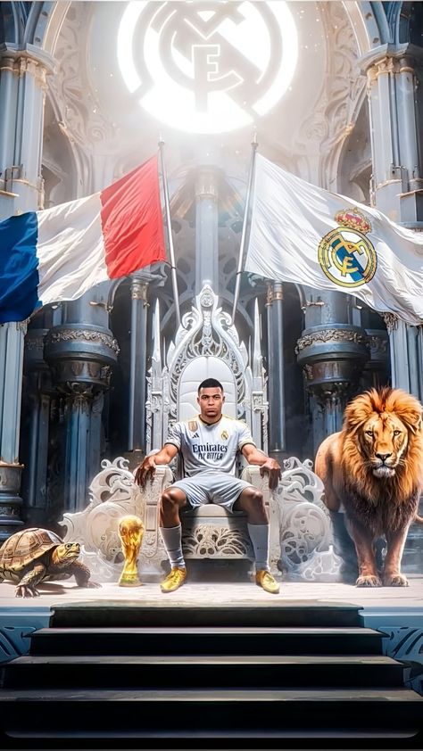 Hip Hop Art Wallpaper, Kylian Mbappe Real Madrid, Mbappe Real Madrid, Sports Illustrations Art, Ronaldo Madrid, Liverpool Fc Logo, Real Madrid Pictures, Iphone Red Wallpaper, Real Madrid Photos