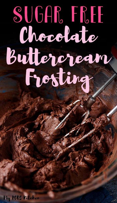 This keto chocolate frosting is simply off the charts! Super easy to make and the best low carb buttercream frosting recipe you'll ever make! Sweetened with erythritol and stevia, it's the best sugar free chocolate frosting! Chocolate Buttercream Frosting Recipe, Sugar Free Frosting, Chocolate Cream Cheese Frosting, Keto Chocolate Cake, Chocolate Buttercream Frosting, Buttercream Frosting Recipe, Chocolate Cream Cheese, Low Carb Chocolate, Keto Chocolate