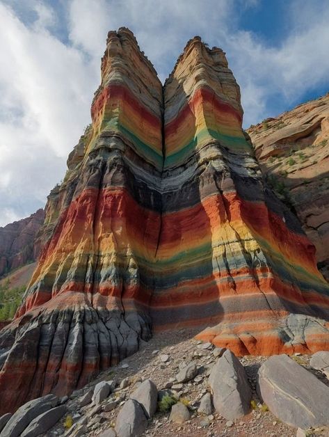 Colorful Rocks, Utah, Color