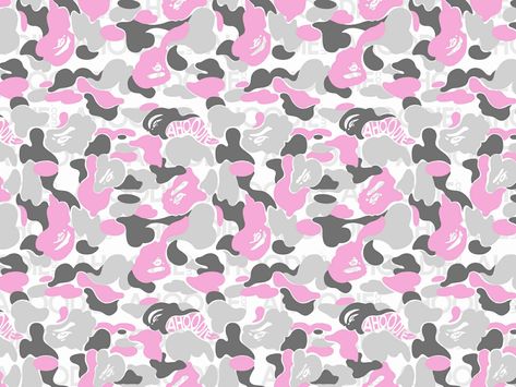 Bape Camo Wallpaper, Bape Shark Wallpaper, Pink Camo Wallpaper, Bape Pink, Bape Wallpaper, Bape Wallpaper Iphone, Kaws Iphone Wallpaper, Hypebeast Iphone Wallpaper, Camo Wallpaper