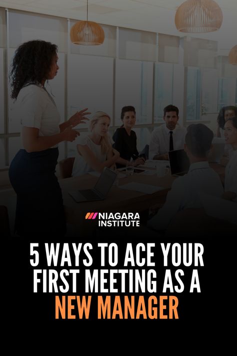 The famous quote “You never get a second chance to make a first impression” could not be more true for your first #meeting with employees as a new #manager. That’s because it is your opportunity to set the stage for what it will be like to work under your leadership. In this articlre, you will find five practical ways to ensure this key meeting has the intended effect. #Management #Leadership Team Meeting Agenda, Management Skills Leadership, New Manager, Team Meeting, Managing People, Meeting Agenda, First Meeting, New Employee, Sales Manager