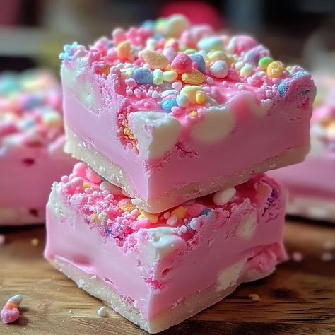 How to Make Cotton Candy Fudge: A Whimsical and Easy Recipe Cotton Candy Fudge Recipes, Cotton Candy Cheesecake, Unicorn Fudge, Treat Gift Ideas, Cotton Candy Fudge, Cotton Candy Recipe, Cotton Candy Cake, Holiday Treats Gifts, Cotton Candy Cakes