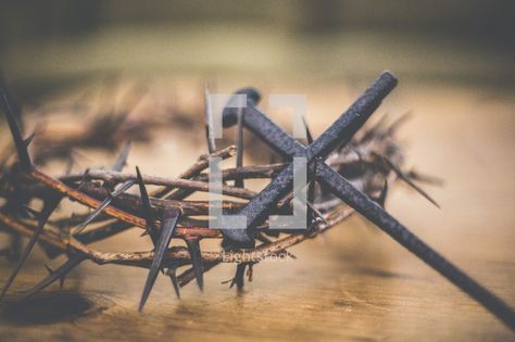 crown of thorns and cross of nails Crown Of Thorns And Nails, Crown Of Life, Nails Photos, The Gift Of Prophecy, Crown Of Thorns, Nail Photos, Move Mountains, Wallpaper Pictures, Life Photography