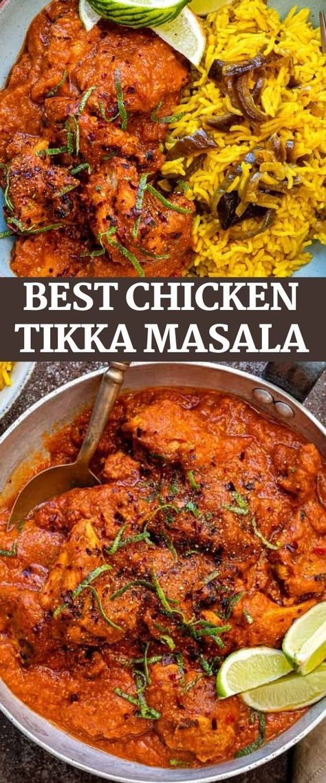 Chicken Tikka Masala Slow Cooker, Healthy Chicken Tikka Masala, Chicken Tandoori Masala, Chicken Tikka Curry, Slow Cooker Tikka Masala, Easy Chicken Tikka Masala, Chicken Masala Recipe, Tikka Masala Sauce, Everyday Dinners