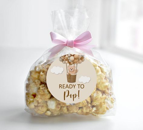 Hot Air Balloon Party Theme Walmart, Teddy Bear Sprinkle, Bear Favor Ideas, Teddy Hot Air Balloon, Hot Air Balloon Favors Ideas, We Can Bearly Wait Favor Ideas, Teddy Bear Shower Favors, We Can Bearly Wait Party Favors, We Can Bearly Wait Favors