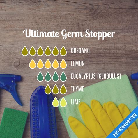 Ultimate Germ Stopper Clean Diffuser, Scent Recipes, Zen Mode, Eo Blends, Fragrance Blends, Oregano Essential Oil, Essential Oil Combinations, Doterra Essential Oils Recipes, Essential Oils For Kids