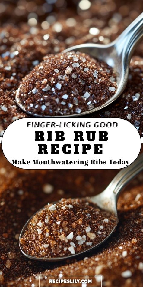 Discover my secret to making mouthwatering ribs with this easy and delicious rib rub recipe! The perfect blend of spices and sweetness will have everyone coming back for seconds. Try it today and take your barbecue to the next level! Best Rib Rub, Prime Rib Rub Recipe, Rib Rubs, Bbq Rib Rub, Rib Rub Recipe, Dry Rub For Ribs, Tender Ribs, Rib Recipe, Dry Rub Recipes