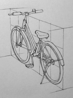 Fun Sketches Ideas, Fun Sketches, Bicycle Drawing, Sketches Ideas, Perspective Sketch, Bike Drawing, Perspective Drawing Architecture, Perspective Drawing Lessons, Like Drawing