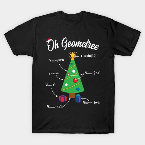 Math Teacher Christmas Shirts, Chemistry Christmas, Boy Christmas Tree, Chemistry Funny, Gifts Clothes, Holiday Science, Shirts For Teens Boys, Math Puns, Christmas Science