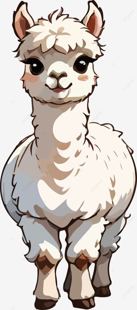 cute alpaca cartoon character alpaca llama animal png Alpaca Character Design, Alpaca Cute Cartoon, Alpaca Drawing Easy, Alpaca Sketch, Alpaca Doodle, Cute Animal Character Design, Llama Sketch, Cute Animal Icons, Region Sierra