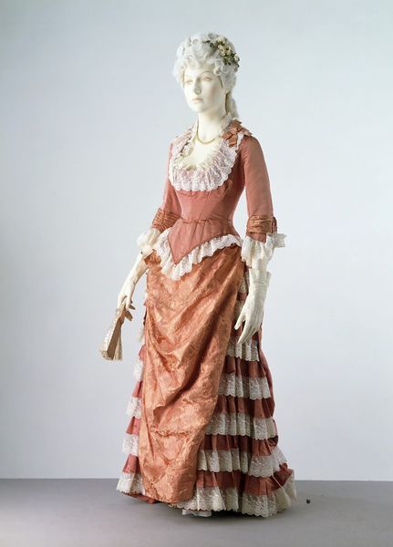 Fashion History Timeline, Dinner Gown, 1870s Fashion, 1880s Fashion, 19th Century Fashion, Natural Form, Victorian Clothing, Vintage Gowns, Old Fashion