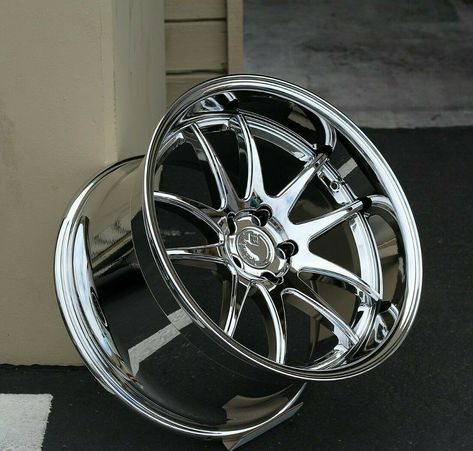 19x11 Aodhan DS02 Wheels 5x114.3 +22 Vacuum Chrome Deep Lip 19 Inch Rims Set 4 · $1,034.10 Chrome Rims For Cars, Deep Dish Rims, Chrome Rims, Car Wheels Rims, Rims For Cars, Chrome Wheels, Car Ideas, First Car, Car Stuff