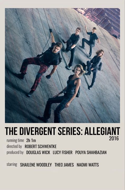 minimal polaroid movie poster for the divergent series: allegiant Divergent Polaroid Poster, The Divergent Series, Divergent Movie Poster, Divergent Poster, Allegiant Movie, Polaroid Movie Poster, Divergent Movie, The Divergent, Netflix Movies To Watch