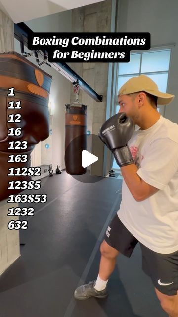 ROMIE 🥊 on Instagram: "Basic Combinations for Beginner boxers! 🥊 

Give these combinations a go and add into your Shadowboxing, Bagwork and/ Mitts! 

#boxing @hayabusacombat @grodex_" Boxing Combinations, Boxing Training Workout, Boxing Training, Kickboxing, Fitness Training, Shadow Box, Boxing, Train, On Instagram