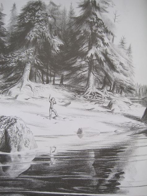 Robert Mccloskey, Garth Williams, Picture Books Illustration, Planning Inspiration, Vision Board Inspiration, Art Pencil, Book Illustration, Nature Art, Picture Book