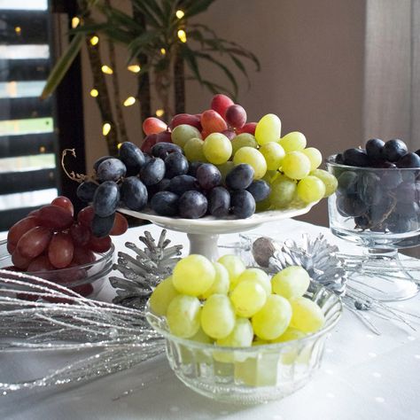 Pin for Later: How to Make the Chicest Setup For Your Grape Wishes Displaying the Grapes Thanksgiving Cooking, Fruit Display, Display Ideas, Party Time, Feel Good, Grapes, Party Ideas, Matter, Fruit