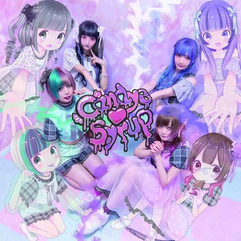 Candye Syrup, Japanese Music, Madoka Magica, Music Publishing, Album Covers, Syrup, Band, Anime, Art