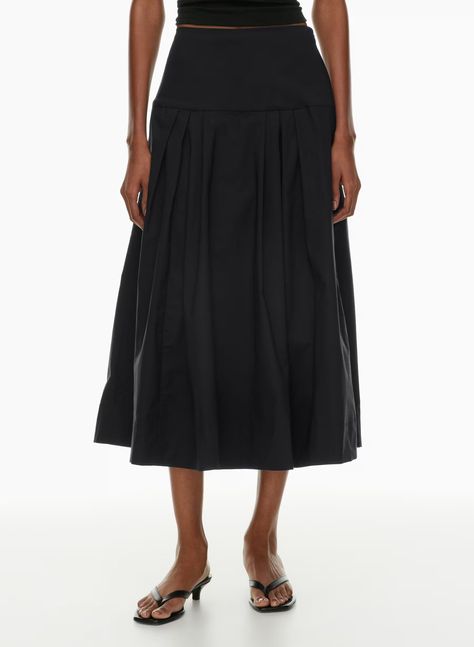 CHANDELIER POPLIN SKIRT | Aritzia Poplin Skirt, Mini Pleated Skirt, Latest Skirts, Pleated Skirts, Poplin Dress, Pencil Skirts, Linen Style, Skirts For Women, Women Midi