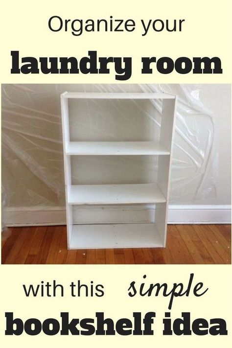 Doing laundry is already such a hassle, and trippi… Laundry Basket Storage Diy, Laundry Room Organization Shelves, Diy Laundry Room Shelves, Laundry Basket Shelves, Diy Laundry Room Storage, Hacks For Small Spaces, Laundry Room Folding Table, Laundry Room Baskets, Laundry Cupboard