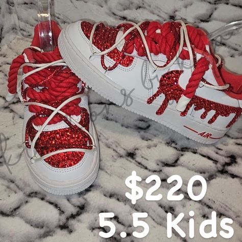 Skirt With Gym Shoes, Cute Jordans Shoes, Hype Shoes Women, Costume Air Force 1s, Sneaker Ball Shoes, Baddie Shoes Sneakers, Glow In The Dark Shoes, Customized Outfits, Nike Shoes Custom