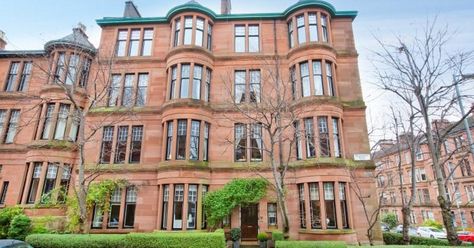 We'd be happy to live in the reception hallway, never mind the rest of it ... Glasgow Apartment, Glasgow Architecture, Glasgow Botanic Gardens, Red Sandstone, Glasgow City, Landscape Images, Glasgow Scotland, Built Environment, Best Cities