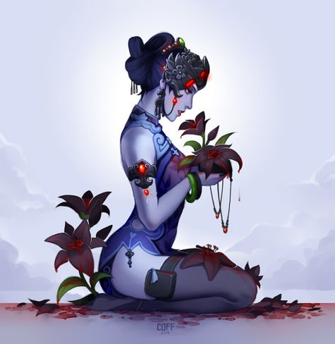 Widow Maker Fanart, Wallpapers Widowmaker, Widowmaker Art, Fatale Overwatch, Amelie Lacroix, Widow Maker, Overwatch Widowmaker, Overwatch Drawings, Overwatch Wallpapers