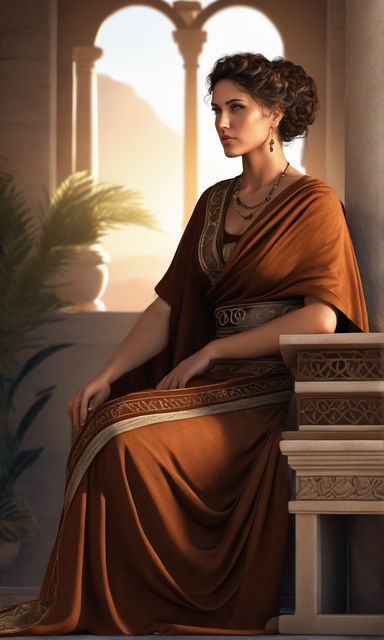 Ancient Roman Character Design, Roman Woman Art, Ancient Roman Fashion, Ancient Roman Women, Ancient Rome Women, Ancient Rome Fashion, Roman Queen, Roman Princess, Ancient Roman Clothing