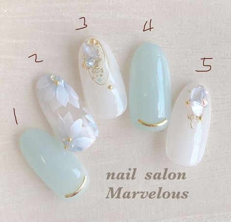 Trendy Nail Colors, Japanese Nail Design, Bridal Nails Designs, Wow Nails, Asian Nails, Nail Art Wedding, Trendy Nail, Cute Nail Art, Bridal Nails